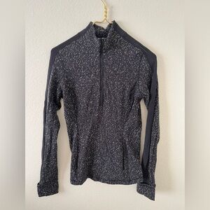 lululemon athletica Black Speckled Women's Sweater